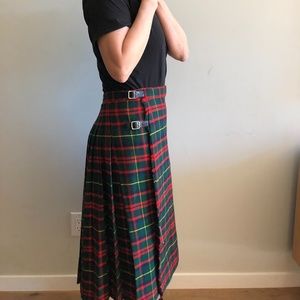 Vintage Scotch House plaid kilt